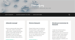 Desktop Screenshot of diamanty.org